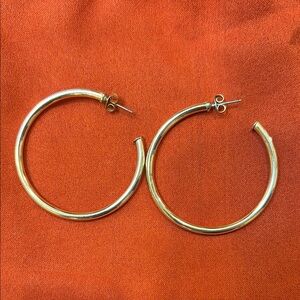 Elegant Gold Hoop Earrings